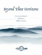 Beyond These Horizons Concert Band sheet music cover